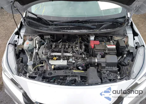 2021 Nissan Versa Sv Xtronic Cvt from USA, damaged, VIN 3N1CN8EV4ML823897